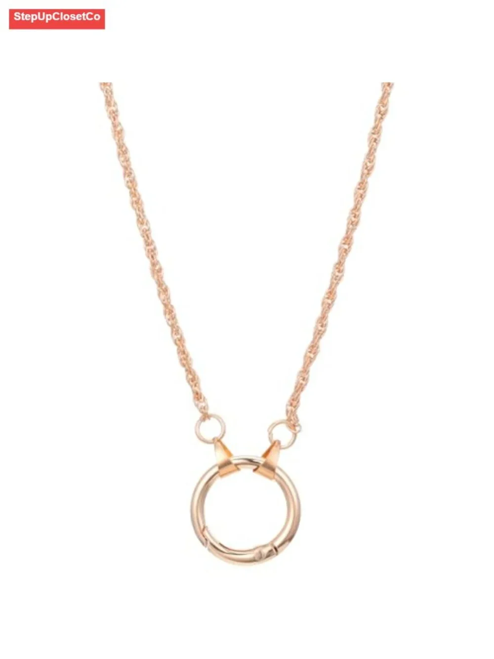 Stainless Steel Loop Sunglasses Holder Necklace Ring Holder Eyeglass Chain